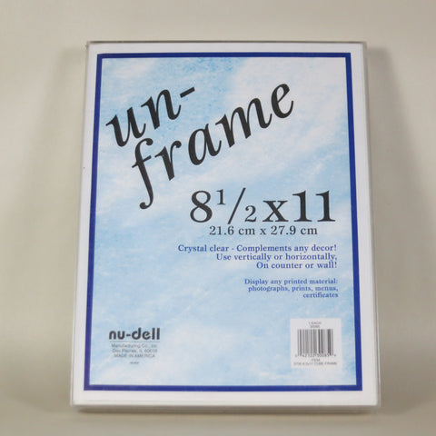 PH9999 Clear Box Frame 8.5x11