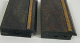 PH6700tri Smoke Polymer Photo Frame with Mat, Holds (3) 4x6 Photos