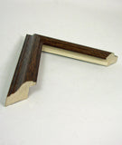 SQ6642 5x5 Square Ebony Oak Polymer Frame