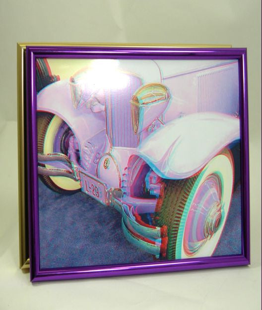 PH China metals 8x10 Brushed Gold or Violet Metallic Photo Frame