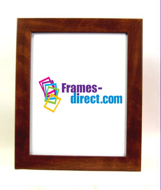 SM2603 8.5x11 Pecan Manufactured Wood Frame Frames Direct