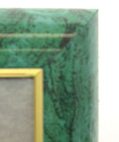 SQ7052 Square Green or Red Marble Polymer Frame