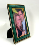 PH6596 Jade and Gold Polymer Photo Frame