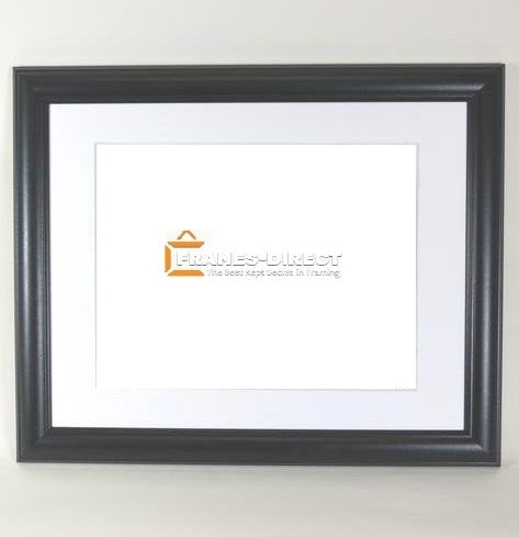 AW7000-NS 11x14 Black Wood Frame, Holds 8.5x11 Certificate or Diploma