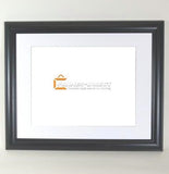 AW7000-NS 11x14 Black Wood Frame, Holds 8.5x11 Certificate or Diploma