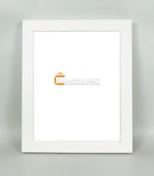 EC2111-NS 8.5x11 White Wood Frame