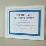 SM1045-NS White Wood Frame