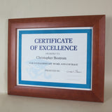 SM1630-NS Walnut Wood Frame