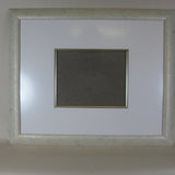 PO6692-4918 Silver Feathers Polymer Autograph Frame, Fits 8x10 Photo