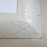 PO6692-4918 Silver Feathers Polymer Autograph Frame, Fits 8x10 Photo